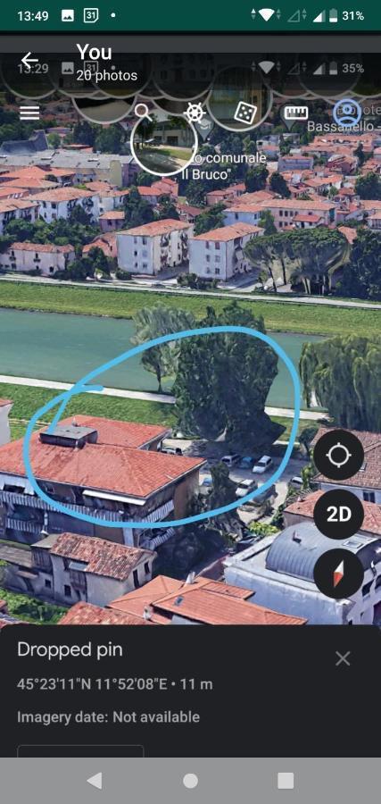 Vicino Al Prato Della Valle Intero Appartamento Parcheggio Facile Di Fronte 帕多瓦 外观 照片