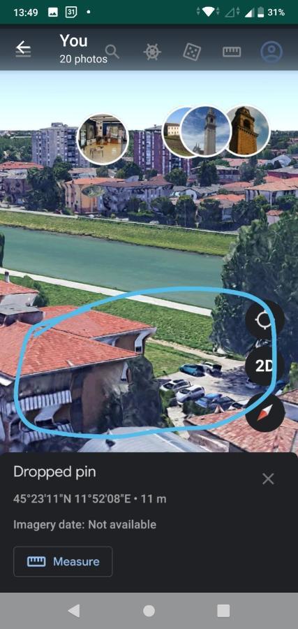 Vicino Al Prato Della Valle Intero Appartamento Parcheggio Facile Di Fronte 帕多瓦 外观 照片